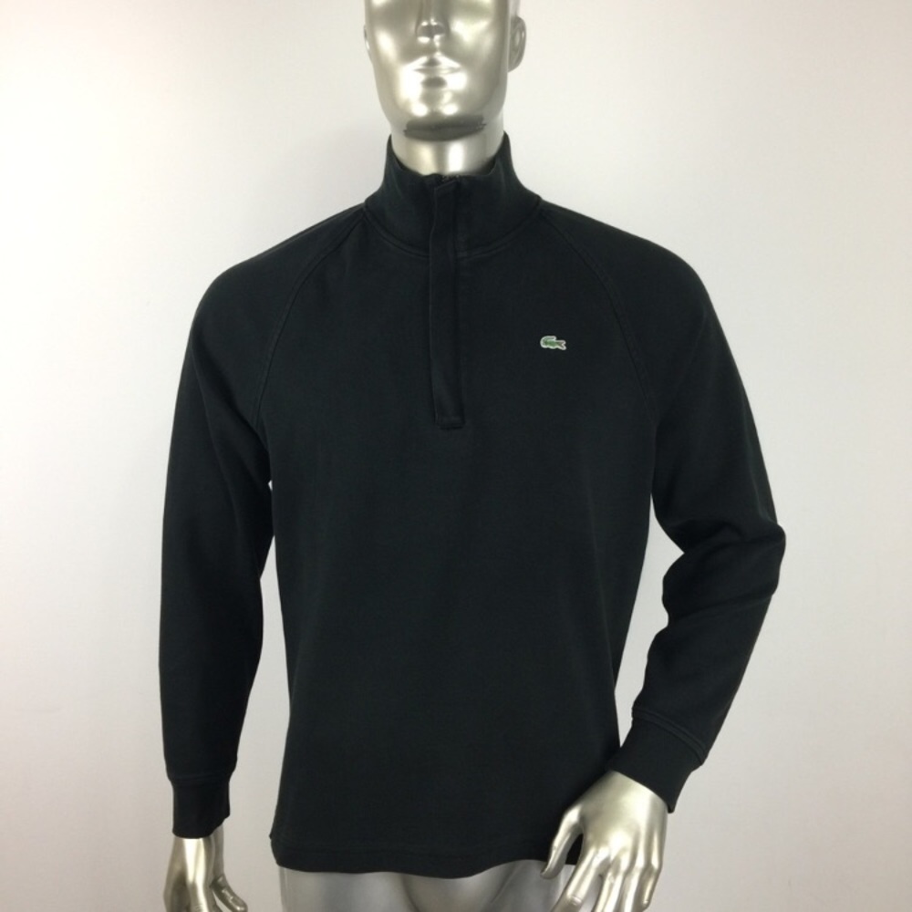 Lacoste half zip pullover sweater size 5 Medium